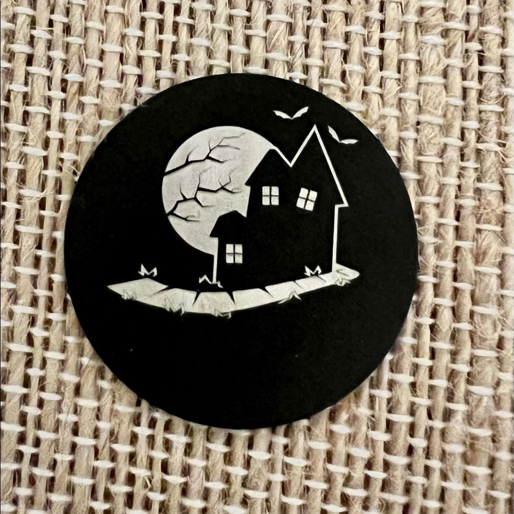 Origen Owl Haunted House Plate